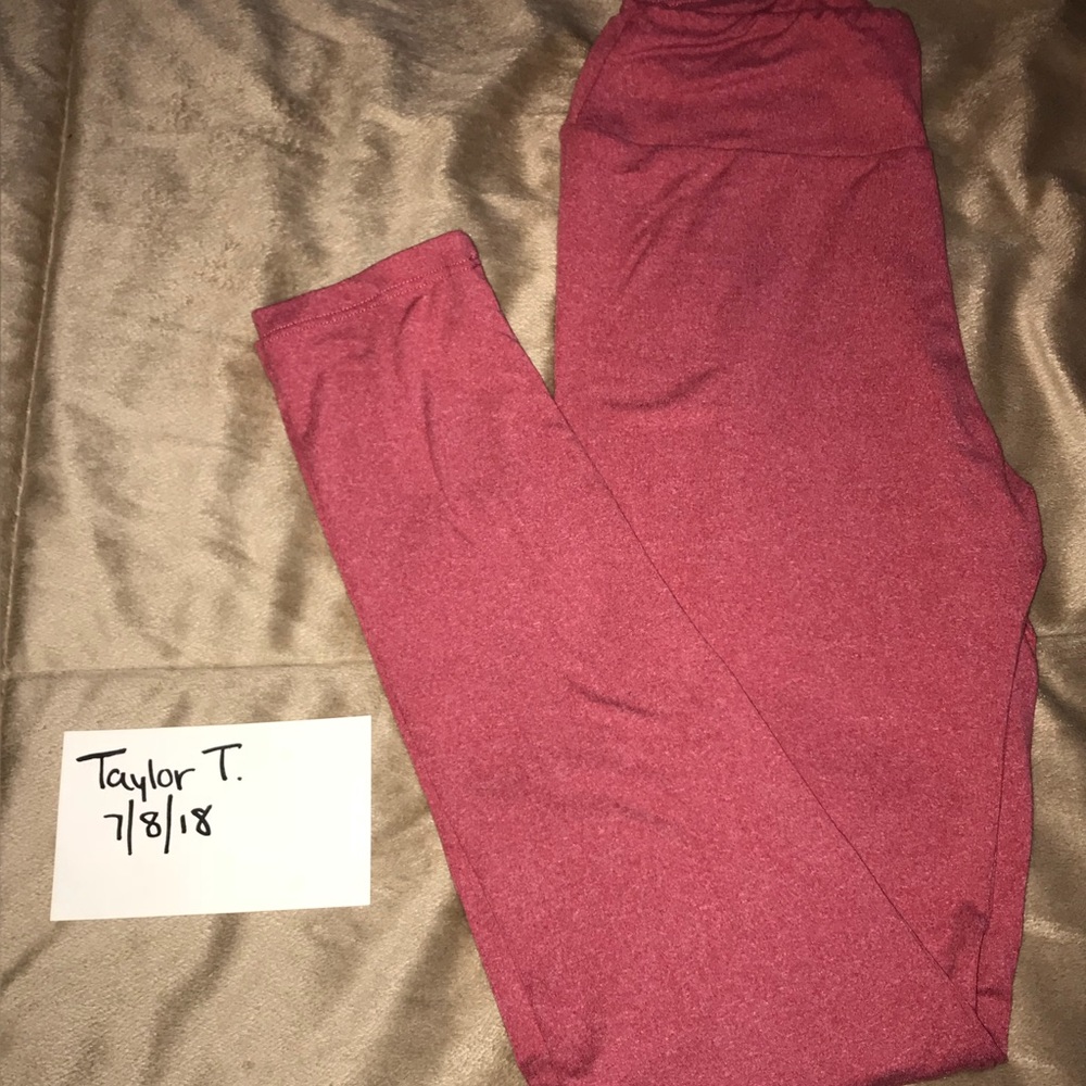 Lularoe OS leggings EUC
